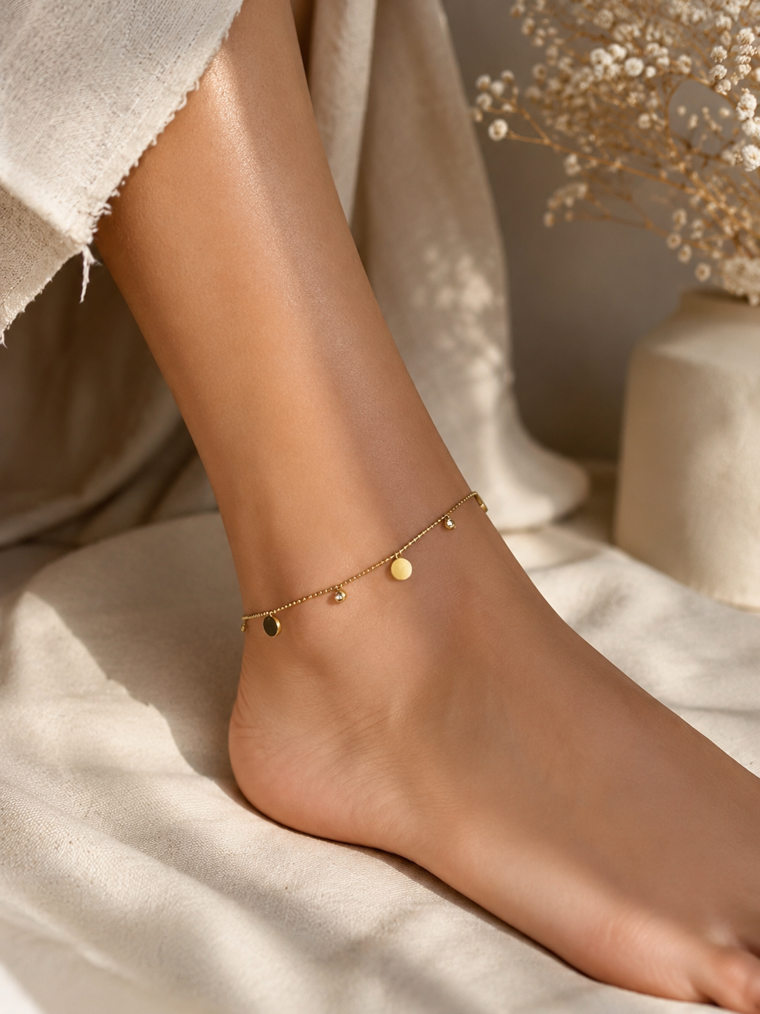 Dew drop Grace anklet