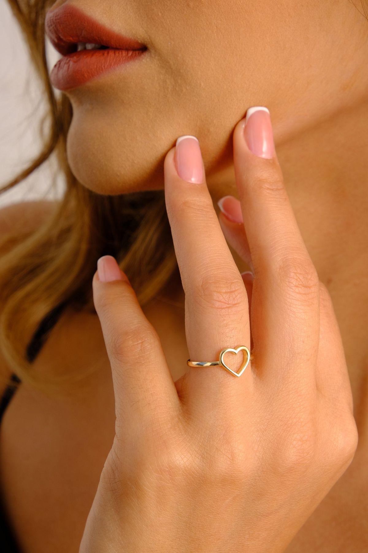 Heart shaped ring